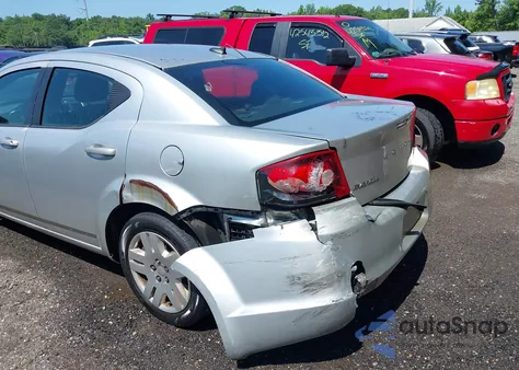 2011 Dodge Avenger Express from USA, damaged, VIN 1B3BD4FB2BN591985